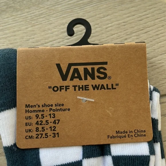 Checkered Vans socks - Picture 2 of 4